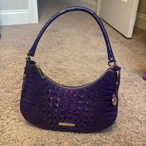 BRAND NEW Royal Purple Melbourne Leather Small Bekka Brahmin Purse